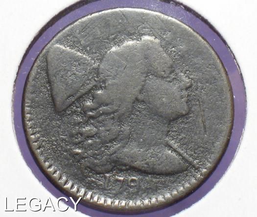 RARE 1794 LIBERTY CAP LARGE CENT SCARCE COIN (TS  