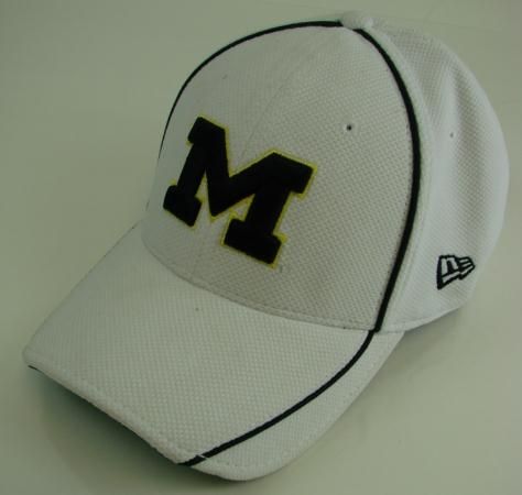   of Michigan Baseball Cap Hat 3930 L XL New Era M LOGO  