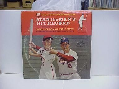 LP Stan Musial Stan the Mans Hit Record VJ  