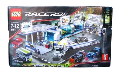 Lego Racers Tiny Turbos Brick Street Customs 8154  