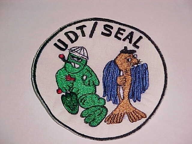 UDT SEAL POCKET PATCH PHILIPPINE MADE  