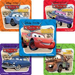 15 Large Disney Cars Stickers Favors, rewards Kids Love Stickers 