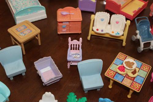 Fisher Price Loving Family Dollhouse LOT~ HUGE ~Cars, People 