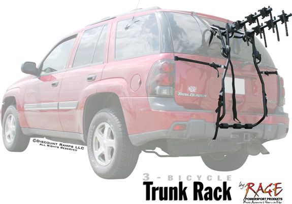 BIKE TRUNK MOUNT SUV CARRIER RACK HATCHBACK CAR RACKS  