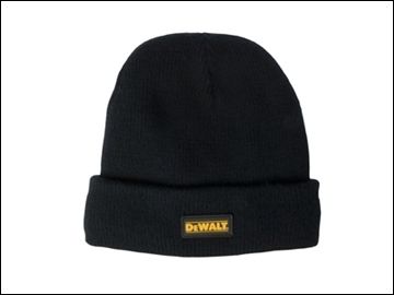 DeWalt DWC13001 Black Knitted Wool Hat DEWDWCKWH  