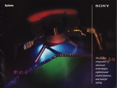 Sony Audio Systems Brochure 1987  